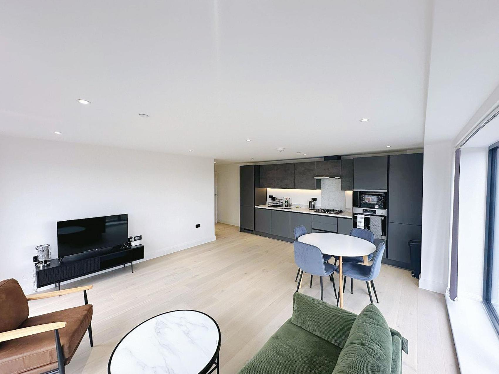 ロンドンLuxury Modern Flat Near Centerアパートメント エクステリア 写真